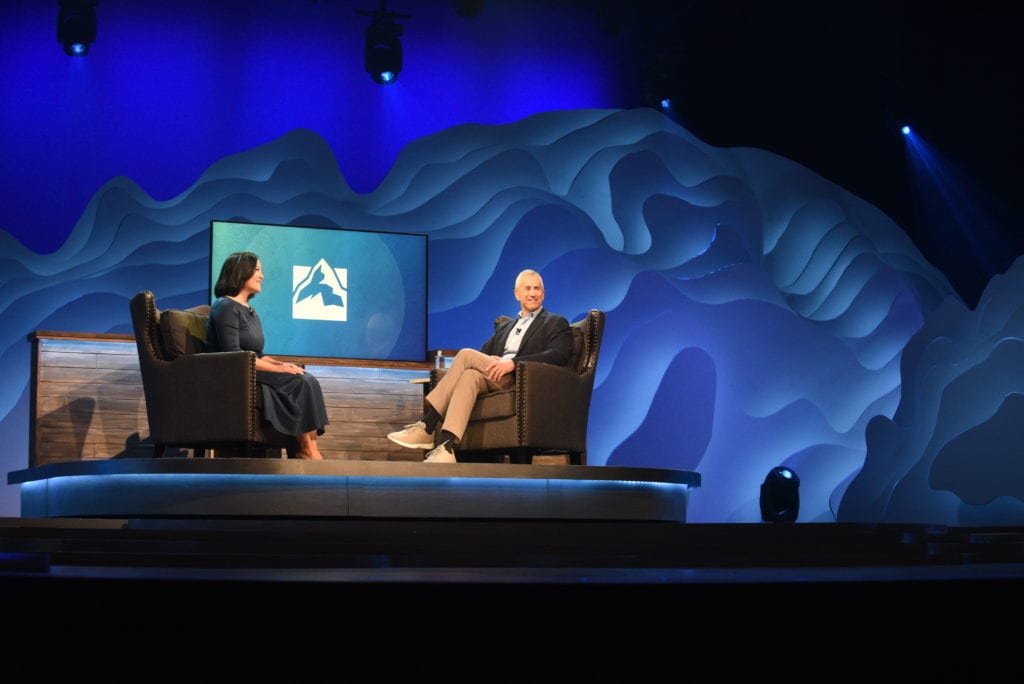Danny Meyer speaking at the GLS 2018 on Hospitality