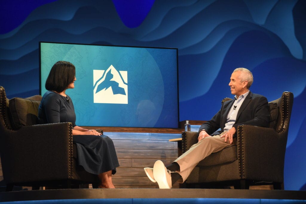 Danny Meyer speaking at the GLS 2018 on Hospitality