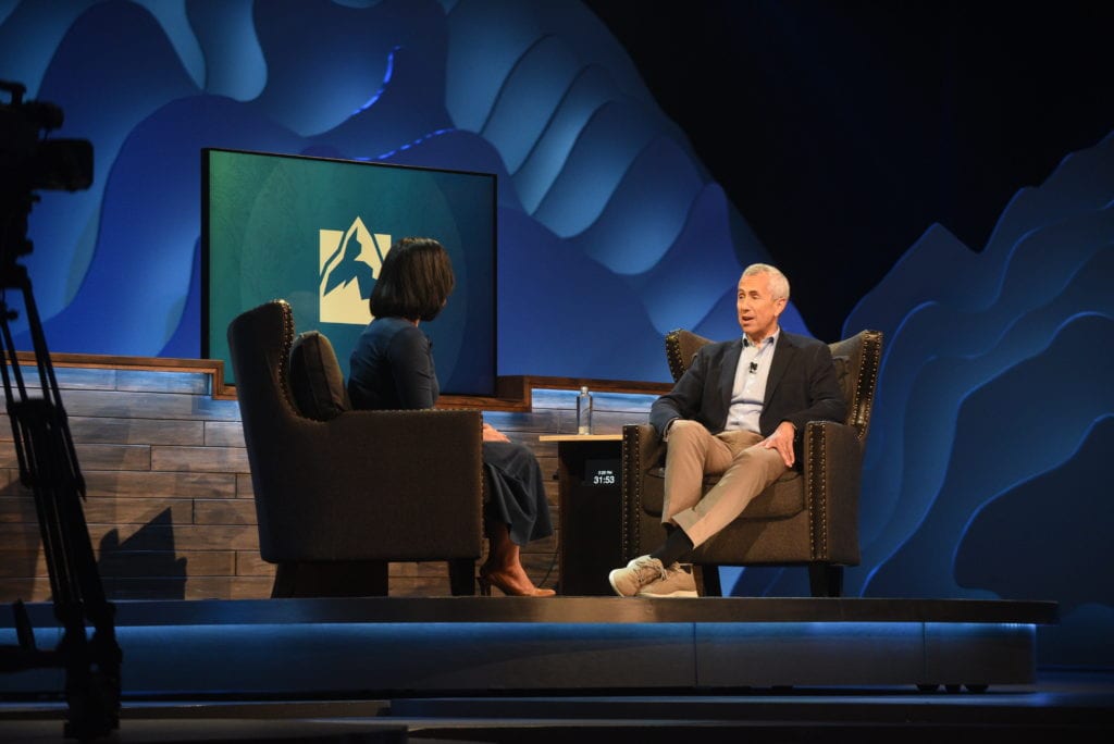 Danny Meyer speaking at the GLS 2018 on Hospitality