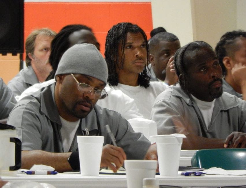 An Inmates listens and learns during the GLS18.