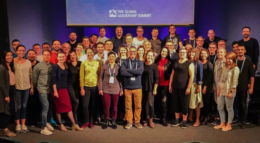 Leaders at training in Budapest 2018