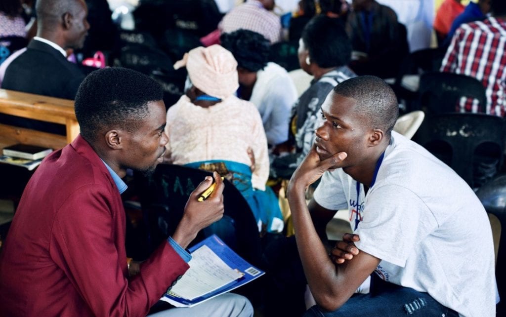 Attendees at the GLS in Zambia