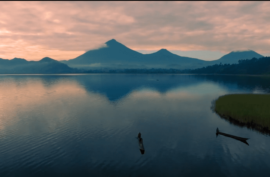 Lake with Mountain in background