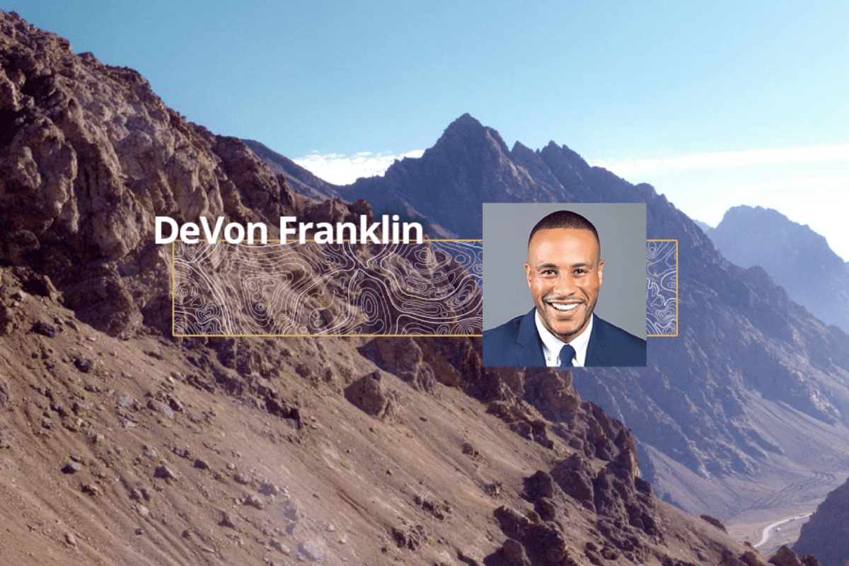 DeVon Franklin will be a 2019 Global Leadership Summit Faculty.