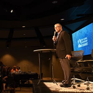 Tom De Vries talks to Special Edition Guest at the GLS18.