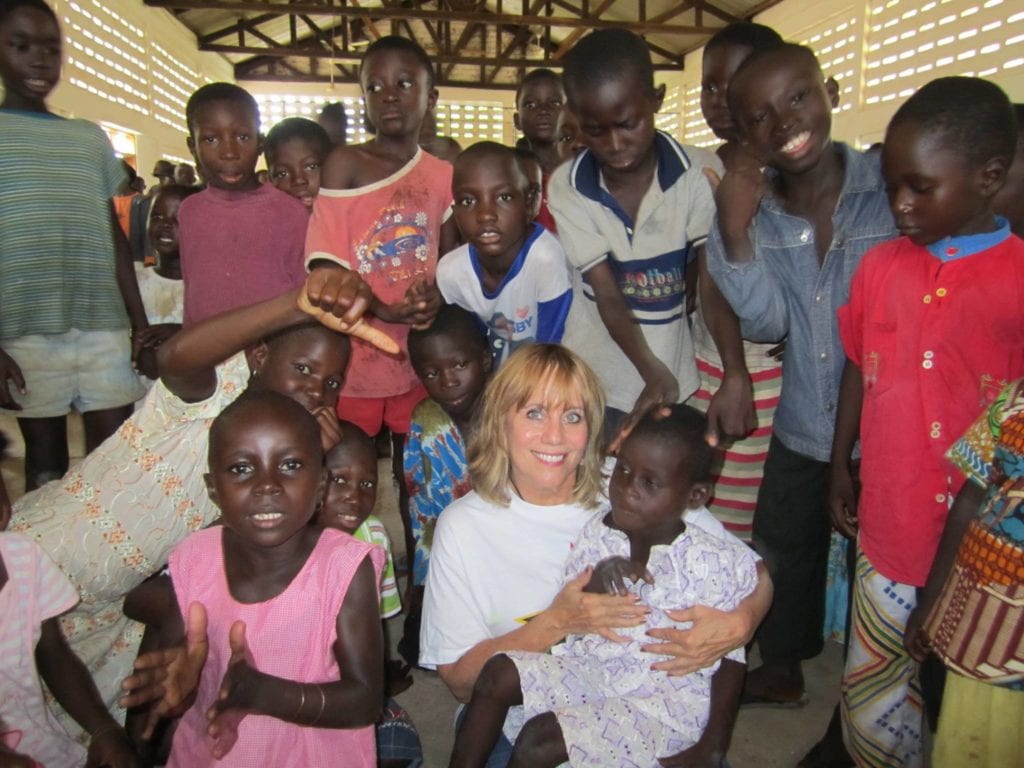 Marcie Damiani in Africa