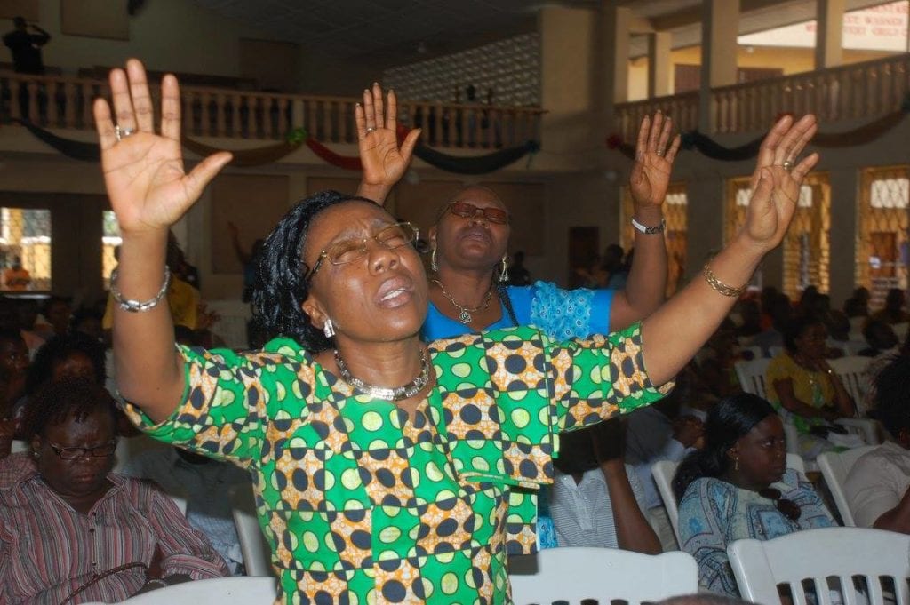 Worship in Liberia