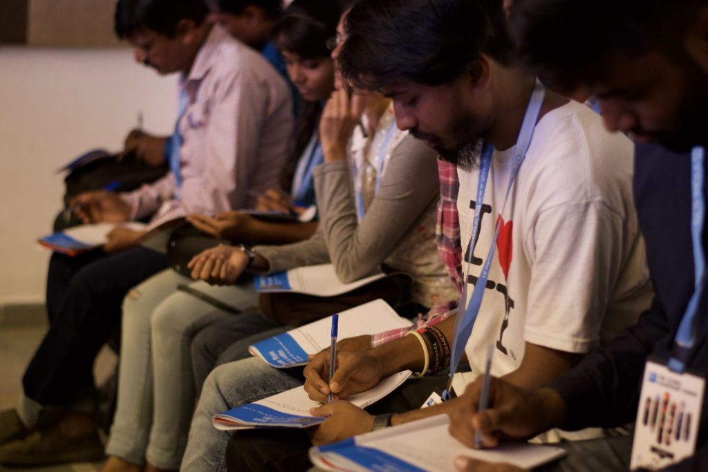 Guests attending the GLS in India