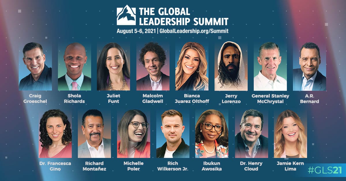 The Global Leaderrship Summit has 15 world Class faculty for 2021.